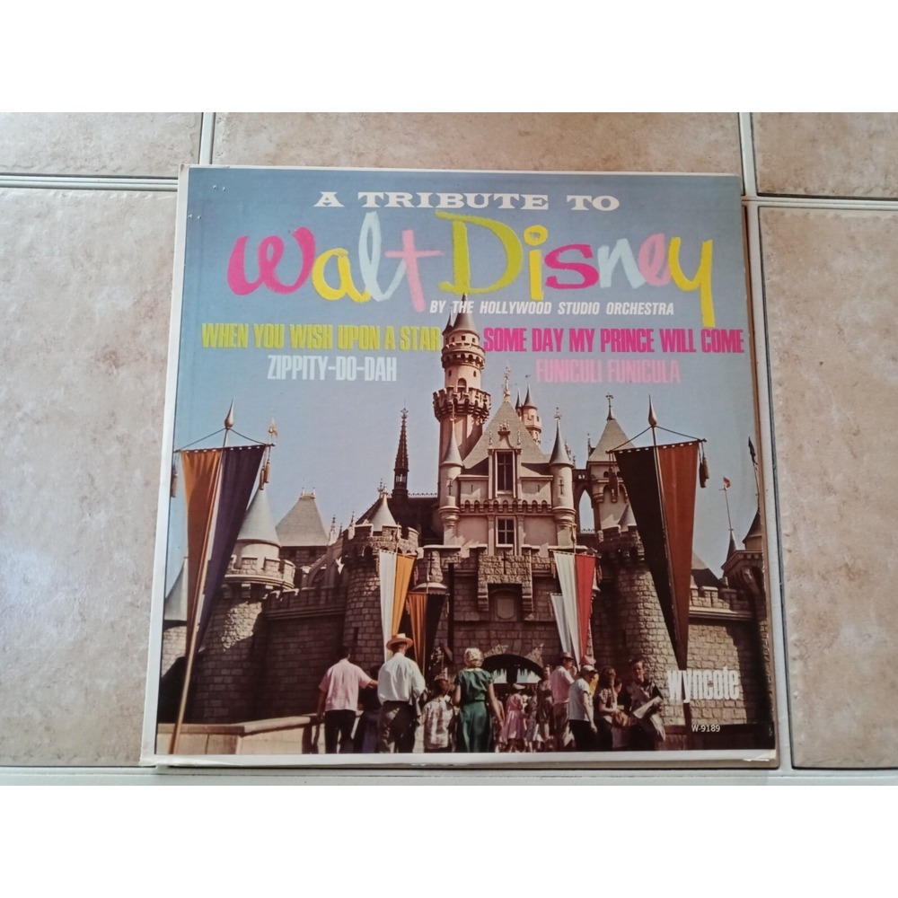 A Tribute to Walt Disney by the Hollywood Studio Orchestra Vinyl LP Record/Album